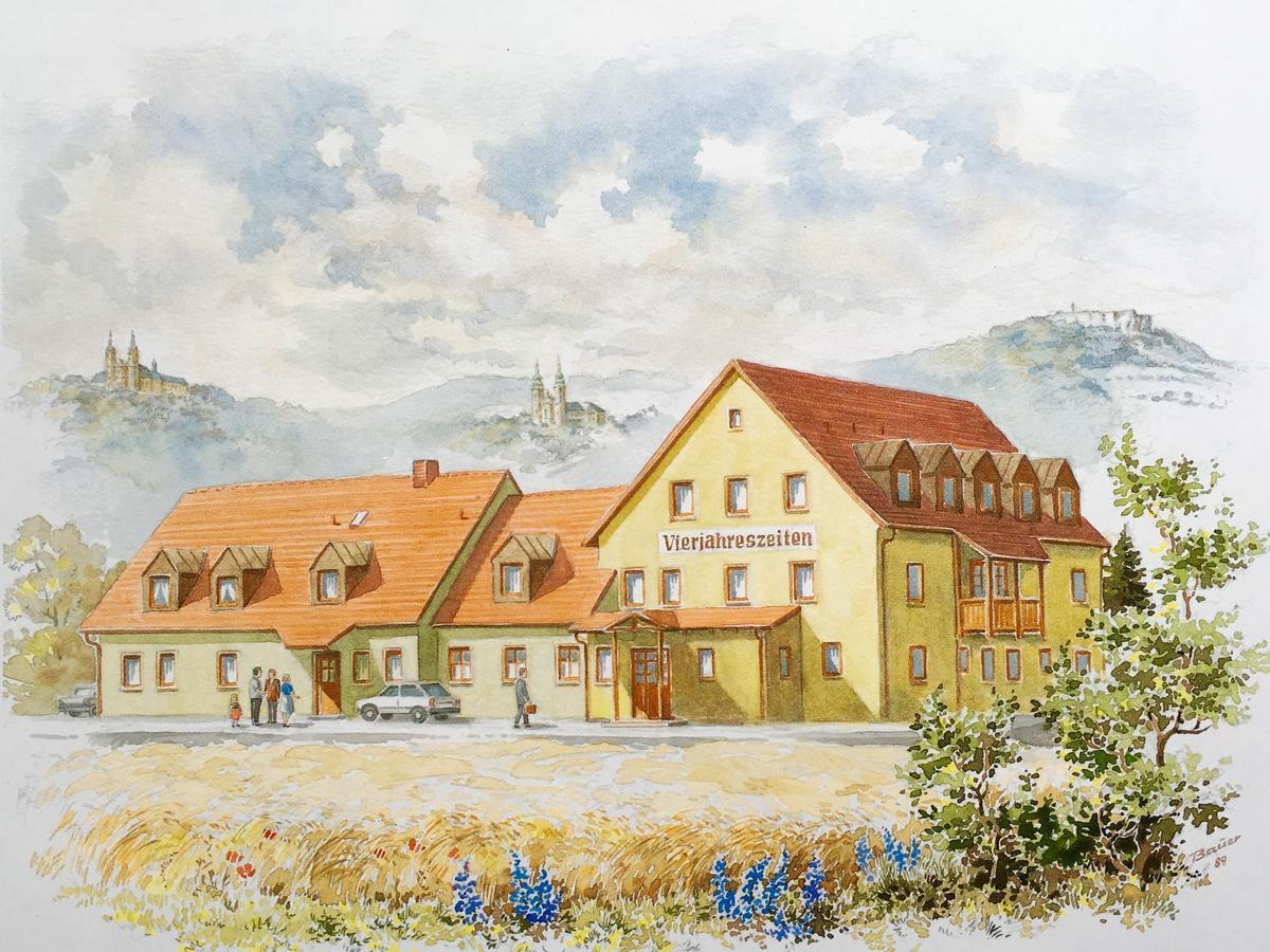Hotel Garni Vierjahreszeiten Bad Staffelstein Eksteriør billede